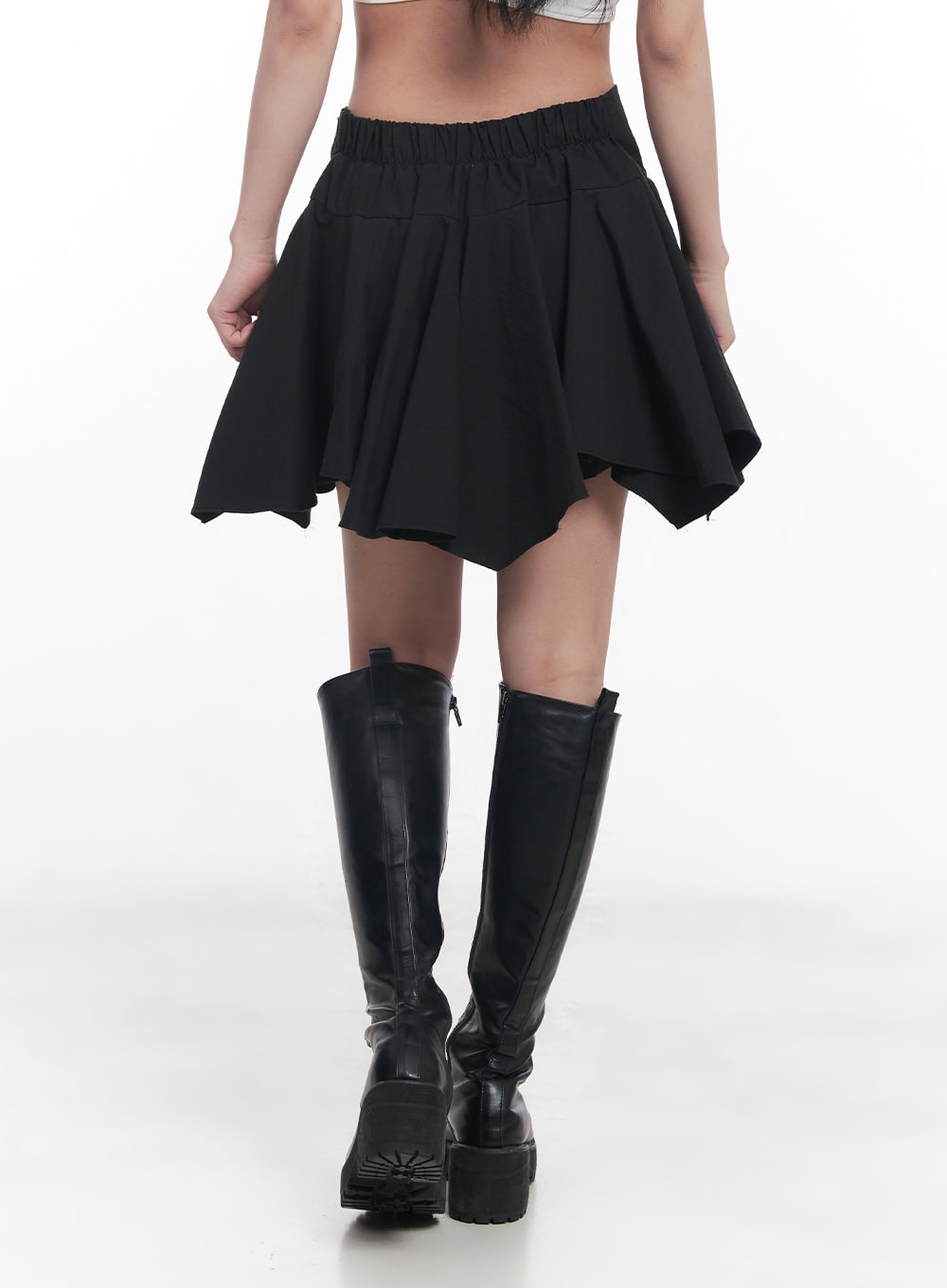 Flare Handkerchief Mini Skirt CY527