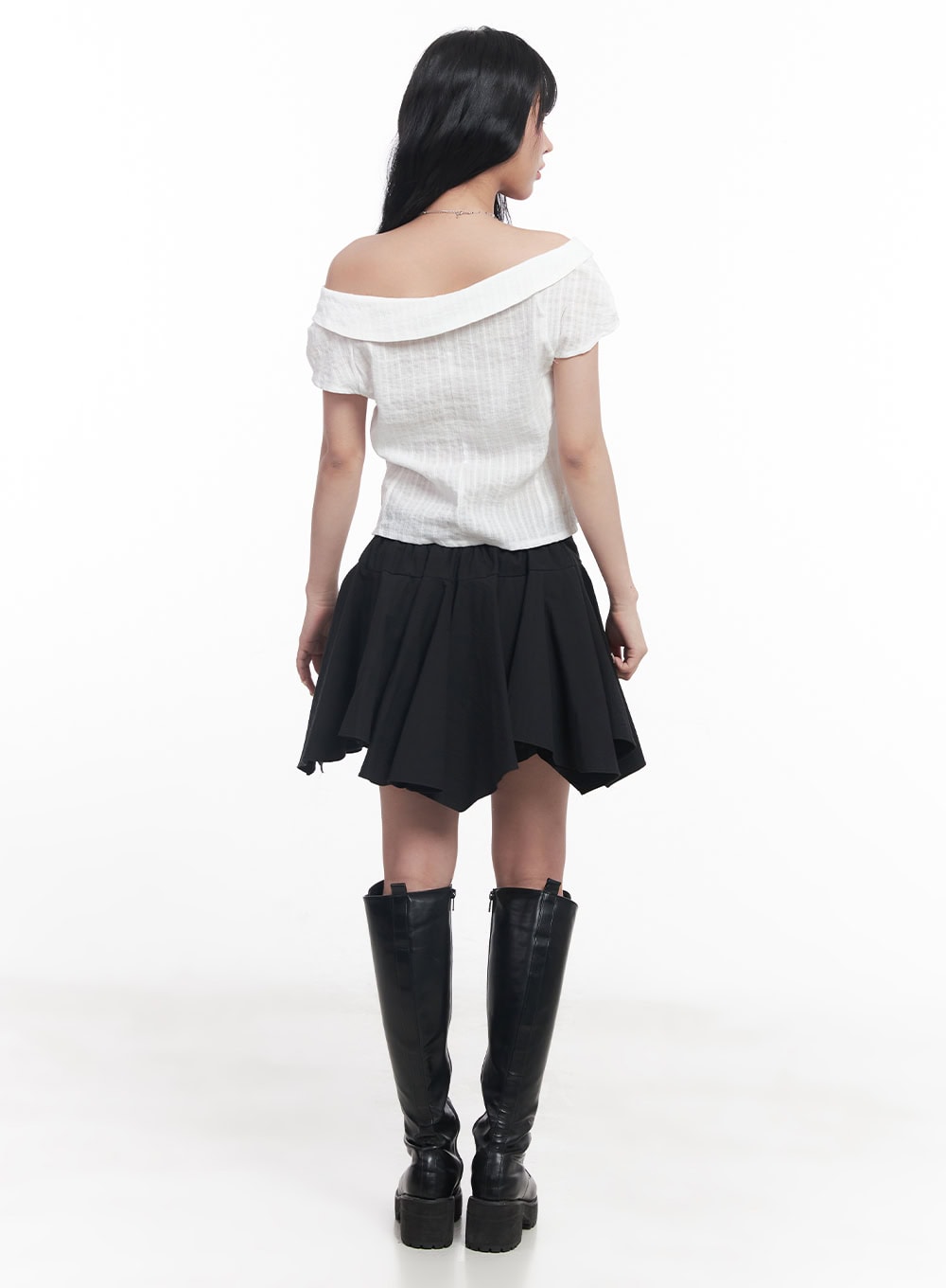 Flare Handkerchief Mini Skirt CY527
