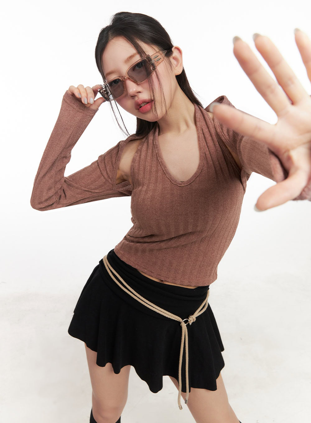 Classic Flare Mini Skort IM524