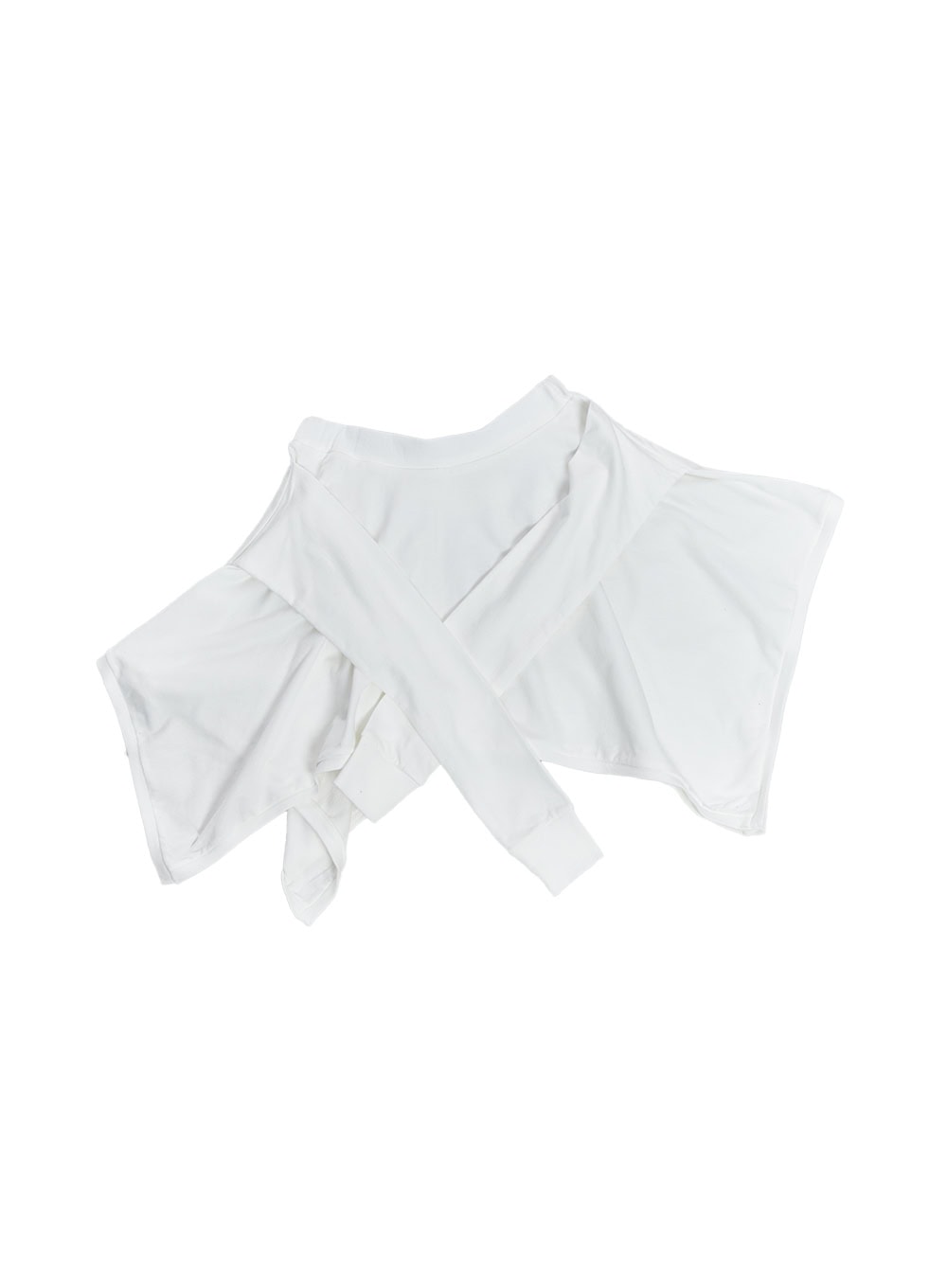 Tied Layering Handkerchief Midi Skirt CA521